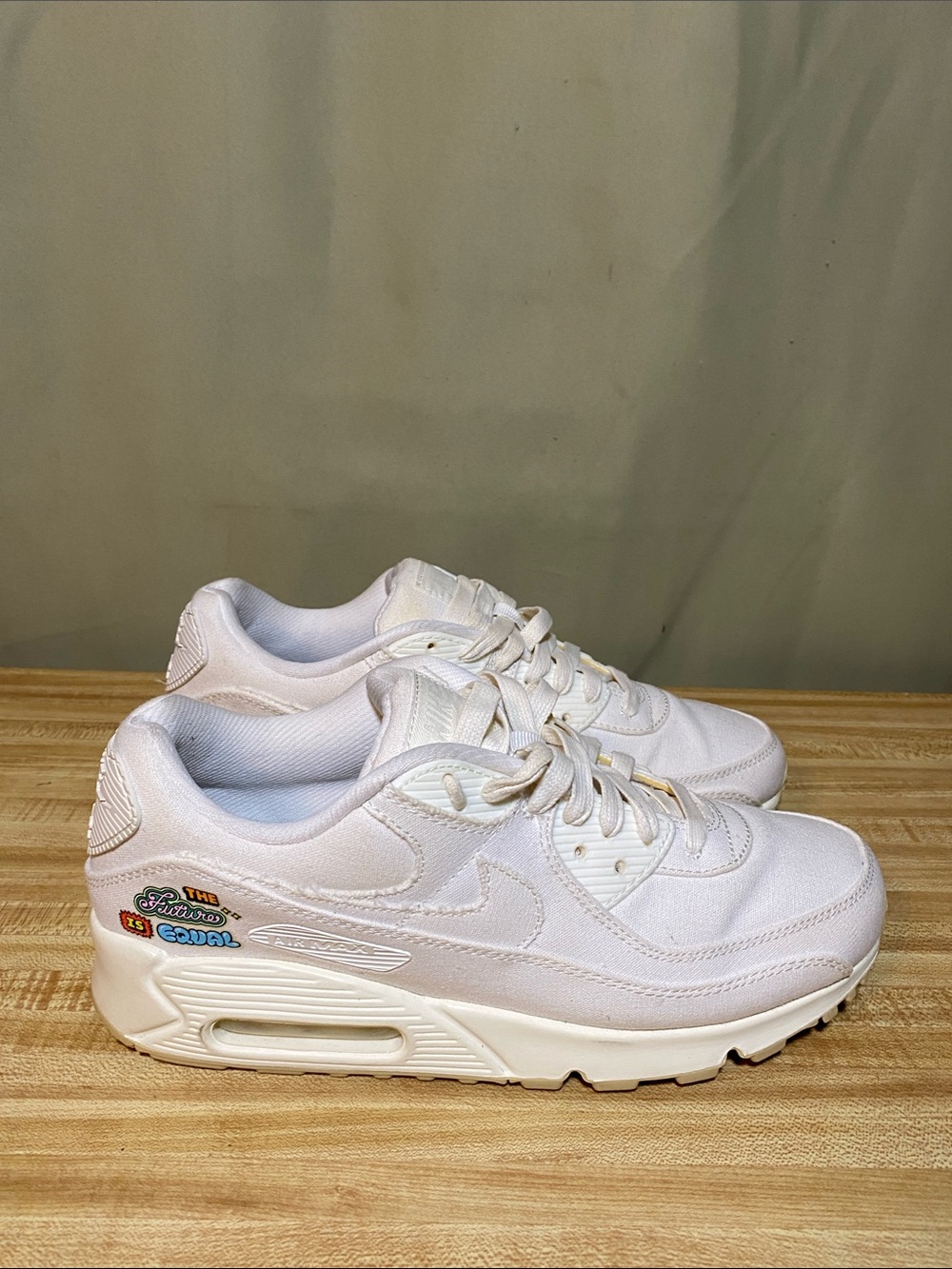 Nike Air Max 90 SE The Future Is Equal (Women’s) White /Sail size 10